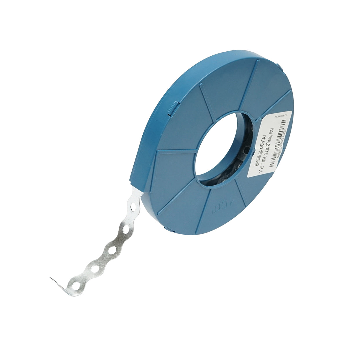 Metal perforated band 17x0.7mm, length 10m